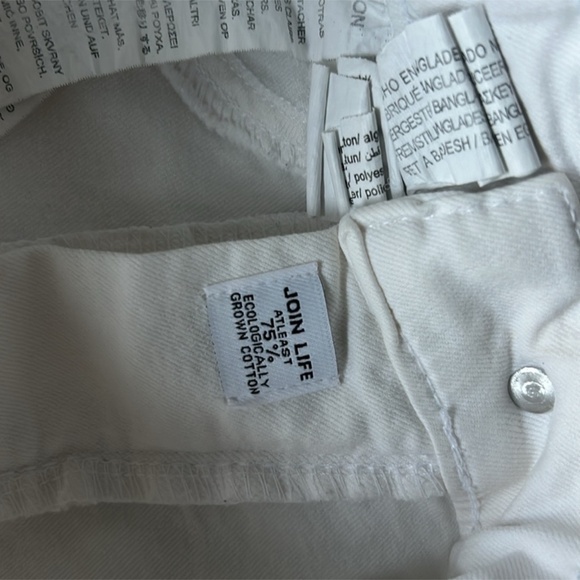 Zara pants , size USA 2, 77% cotton 19% polyester 4% elastin - Picture 8 of 9